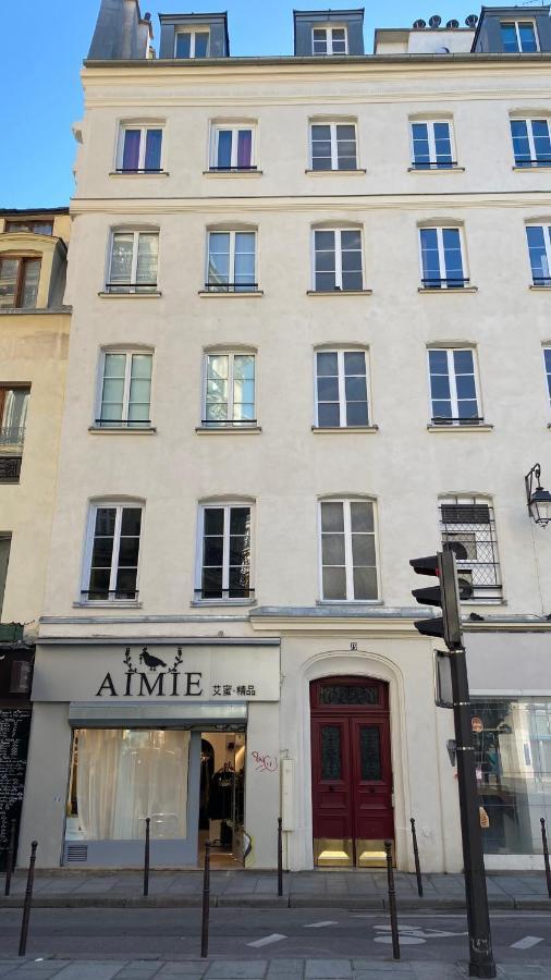 Ferienwohnung Marais Joli Deux Pieces Paris Exterior foto